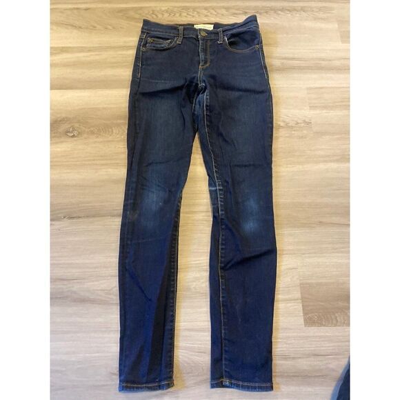 Gap, women's dark wash true skinny basic mid rise jeans size 2/26R - Picture 1 of 9